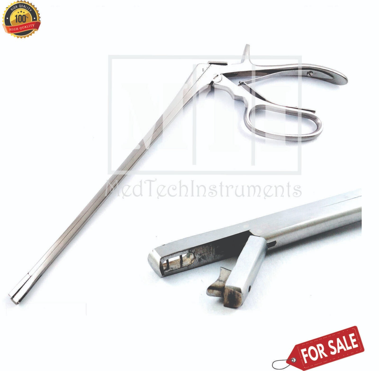 Tischler Biopsy Forceps 20 cm with Lock Colposcopy Gynecology