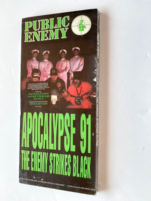 Public Enemy APOCALYPSE 91:THE ENEMY STRIKES BLACK cd NEW LONGBOX (with ANTHRAX)