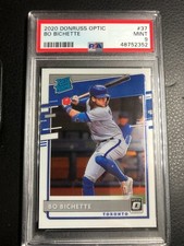 🔥 BO BICHETTE 2020 Panini Donruss Optic  Rookie rc psa 9 blue jays