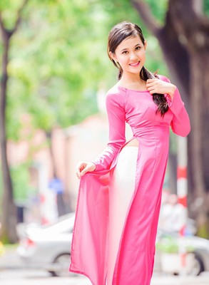 ao dai silk