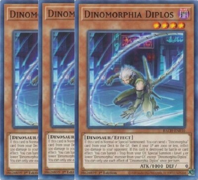 yugioh dinomorphia cards Rexterm Yu-Gi-Oh! New Normal Trap Card Dinomorphia Ceratia and Dinomorphia Raptoris