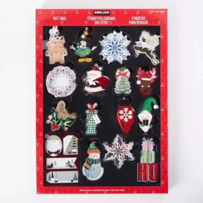 Kirkland Signature, Disney, Peanuts, Deluxe Christmas Gift Tags 84 Pack