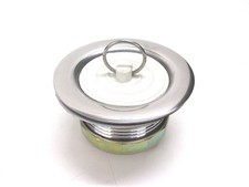 WASH TRAY DRAIN PLUG w/ RUBBER STOPPER, 603790