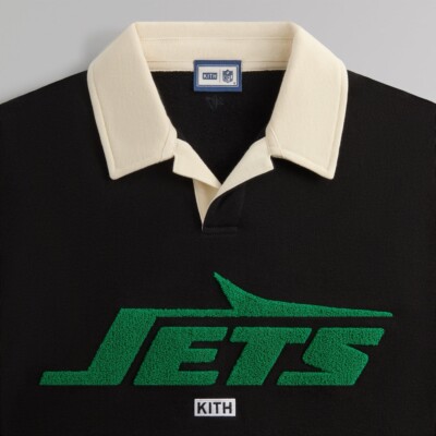 Kith & '47 NFL New York Jets Nelson Collared Pullover Rugby
