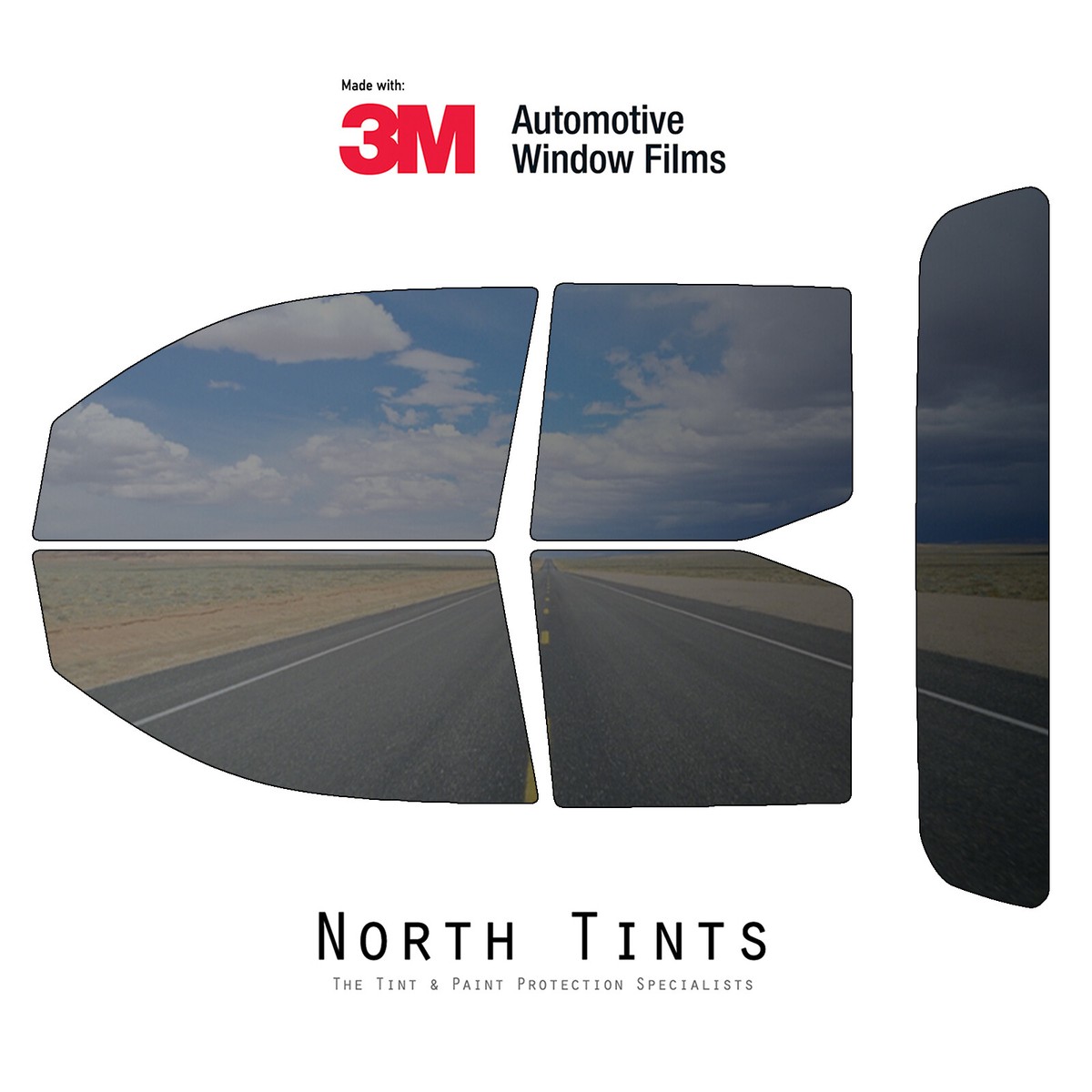 PreCut All Side + Rear Window Premium Film Any Tint Shade For All Toyota Prius - Foto 13