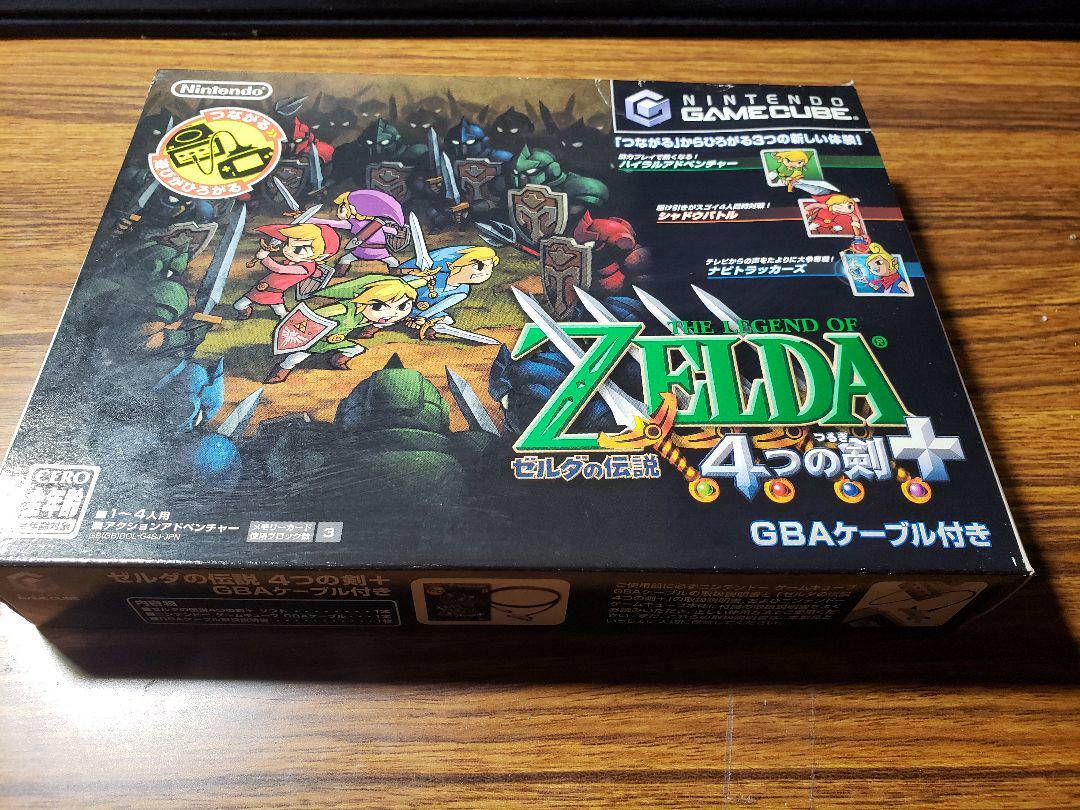 Nintendo Game Cube The Legend Of Zelda Four Sword GC Adventure