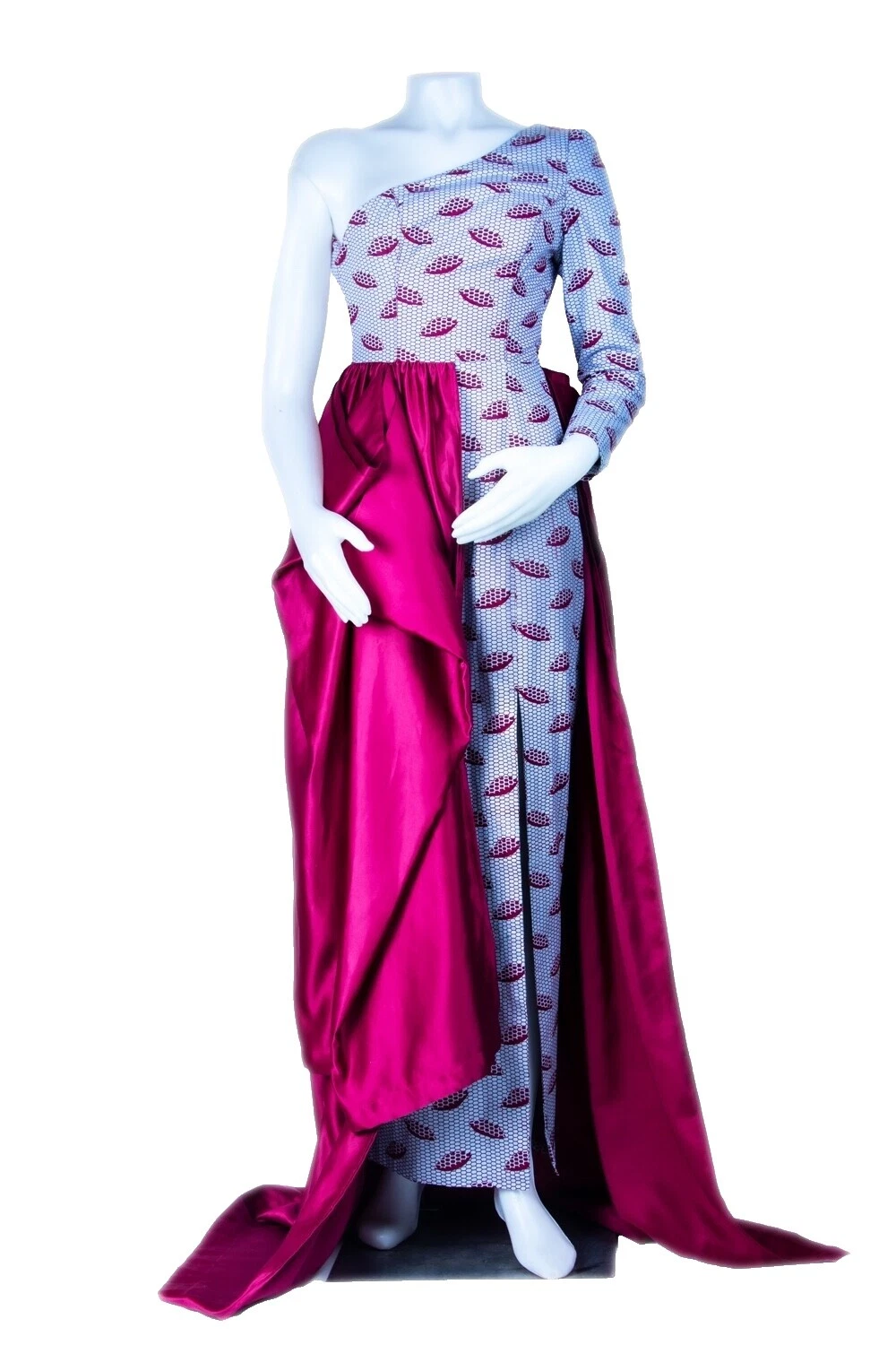 Cotton Floral Ball Gowns for Women