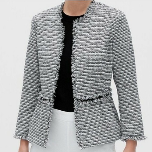 Banana Republic Peplum Tweed Jacket 
