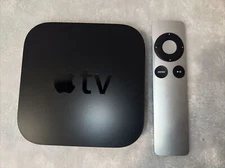 Apple TV 3rd Generation Smart TV A1469 w/ Remote, No Cables! Not Tested!