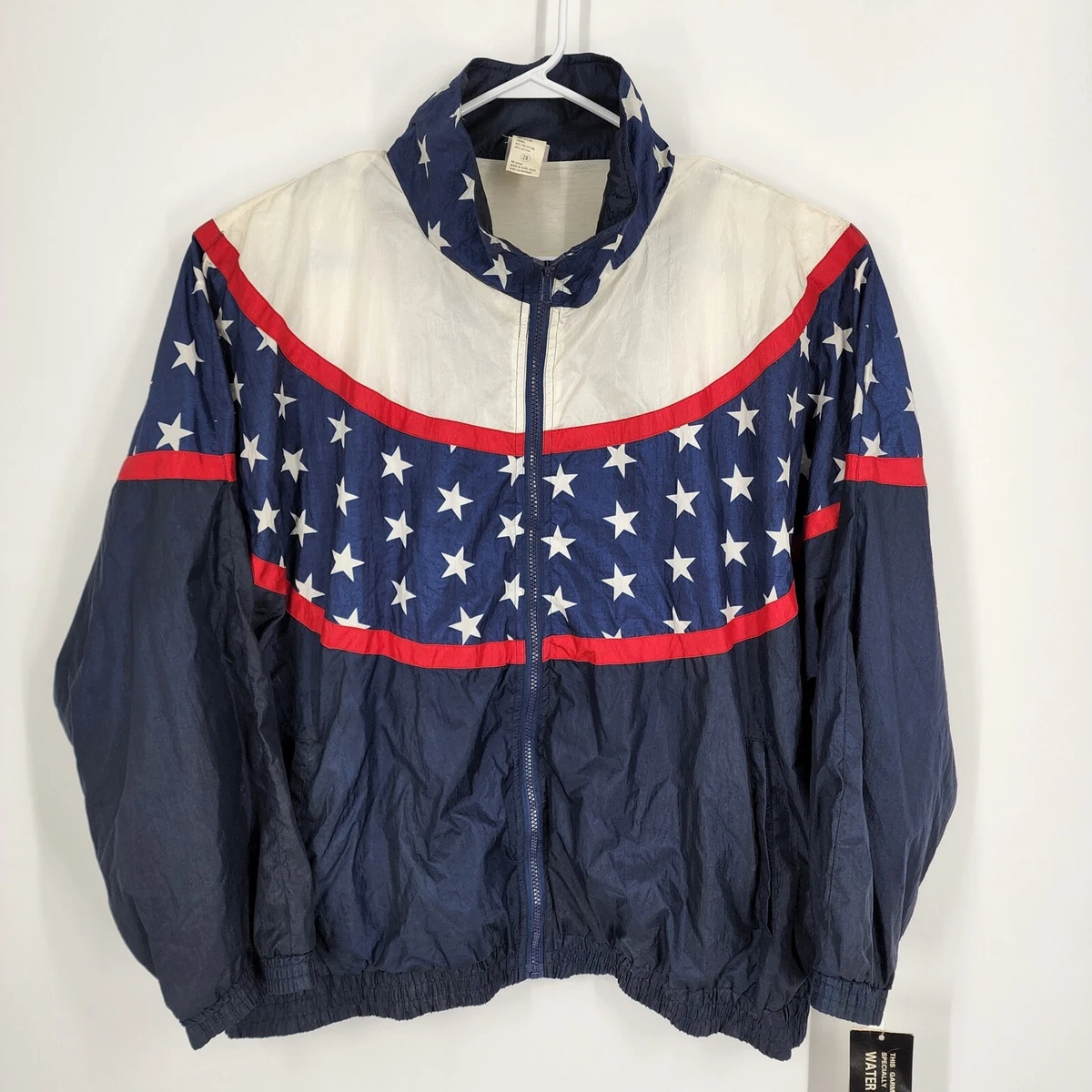 Plus size nylon windbreaker 2025