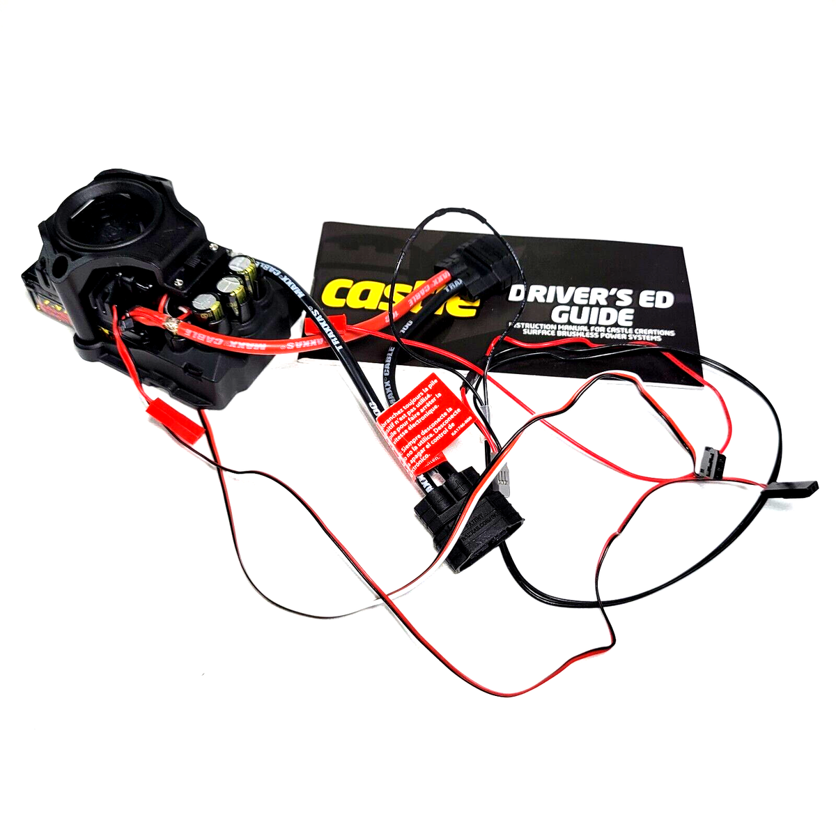Fits Traxxas XO-1 Castle Mamba Monster 2 ESC iD & Heat Sensor