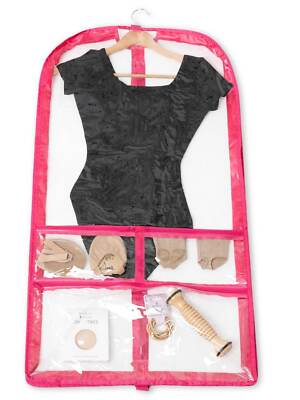Capezio Kleidersack für unterwegs B305 Kostümträger in Hot Pink, Lila oder Schwarz
