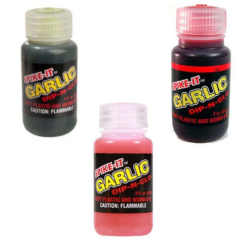 Spike-it Dip-N-Glo Garlic Lure Dye 60mL High Quality Soft Plastic Lure Dye - Image 3 of 3