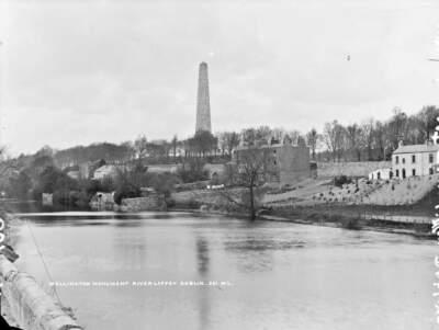Wellington Monument Dublin City Co Dublin Ireland c1900 OLD PHOTO