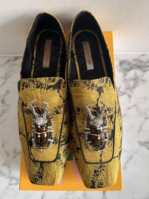 IRIS APFEL X H&M Hausschuhe Halbschuhe HM Damen Gr.42 selten in SEHR GUTEM ZUSTAND