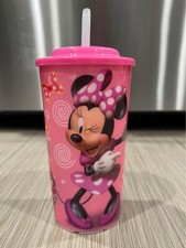 Minnie Mouse kids sippy cup tumbler with And Straw