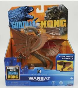 Godzilla vs Kong Monsterverse Warbat with Osprey Action Figure New | eBay