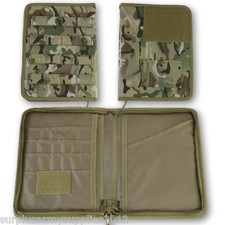 MILITARY MOLLE A5 FOLDER BTP MTP Camo COMMANDERS ORDERS FOLDER ARMY CADET