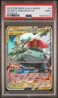 Celebi & Venusaur GX PSA 9 2019 Pokemon Sun & Moon Team Up #1