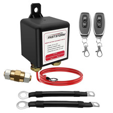 Side Post Remote Battery Disconnect Switch 12V, 250A Negative Battery Cut off Sw
