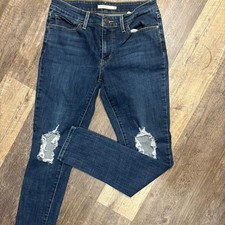 Levi's Blue Skinny Jeans 711