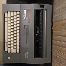 Smith Corona SL480 5A Electric Portable Typewriter w/ Cover, Handwriting Typeset thumbnail