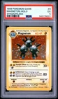1999 POKEMON BASE SET SHADOWLESS #9 MAGNETON-HOLO PSA 5