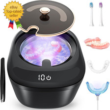 Ultrasonic Retainer Cleaner Machine - 45Khz LED Light Ultrasonic Cleaner