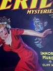 Eerie Mysteries Aug 1938 FIRST issue; Norman Saunders wild GGA Cover - Pulp — photo 4