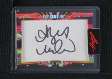 2023 Leaf Metal Pop Century Cut Signatures Alyssa Milano #CS-AM1 Auto 0f4