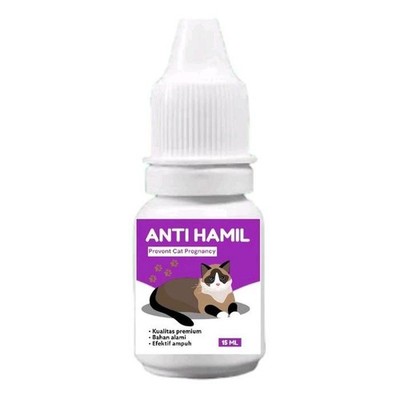 Prevents Pregnancy  ANTI PREGNANCY FOR CAT Ovulation Process for CAT 15 ml