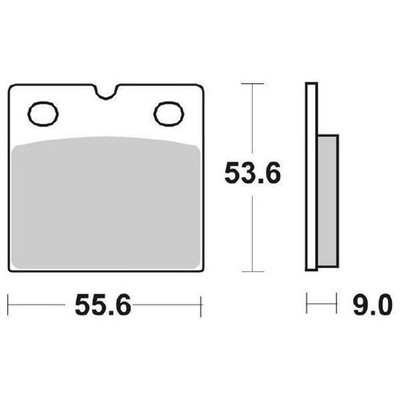 Beläge Bremse SBS 506HF für Ducati 500 TL Pantah 1985-1989