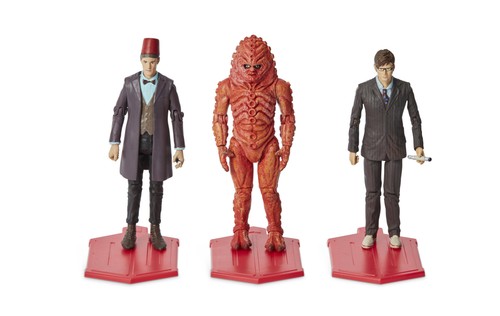 Doctor Who 3.75" Day of the Doctor Actionfigur 3er Pack
