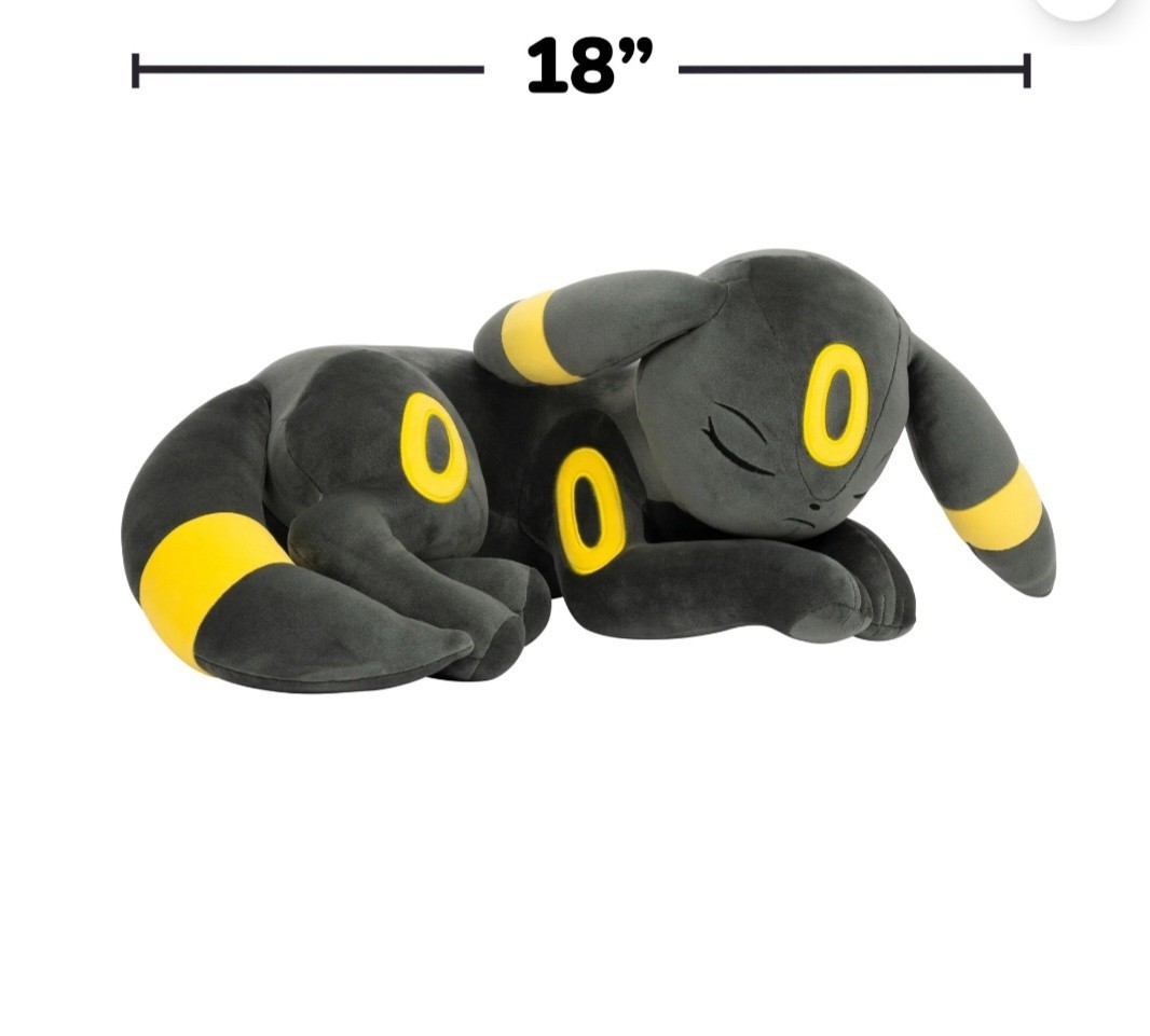 Jazwares Pokemon Sleeping Umbreon Plush 18 Inch New 2026 With Tags