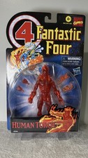 HASBRO MARVEL LEGENDS RETRO FANTASTIC FOUR THE HUMAN TORCH ACTION FIGURE NEW