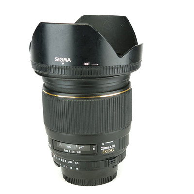 Sigma 20mm f1,8 EX DG AF  für Nikon AF  / Getestet