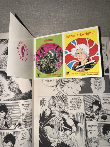 Outlanders #29 Dark Horse Comics With Alien Trading Cards Included Comic Book - Picture 2 of 3