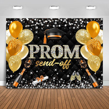 Prom Send off 2026 Graduation Backdrop Class of 2026 Prom Background Party Decor