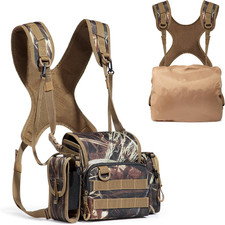Binocular Harness Chest Pack, Bino Harness, Camouflage