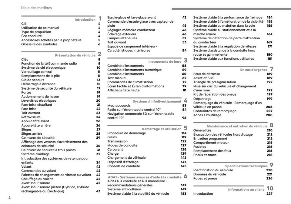 Citroen C4 C4 X 2025 - 2027 lift Notice d'Utilisation Français - Photo 2/4