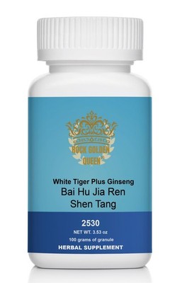 Rock Golden Queen Bai Hu Jia Ren Shen Tang Herbal Granule 100g