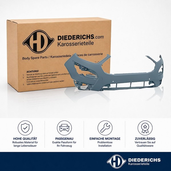 StossfÄNger Vorne Diederichs 1481051 FÜR Ford Stossstange Bumper-image