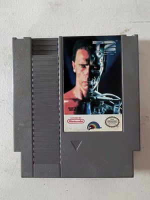 Terminator 2 Judgment Day NES Video Game Action Classic