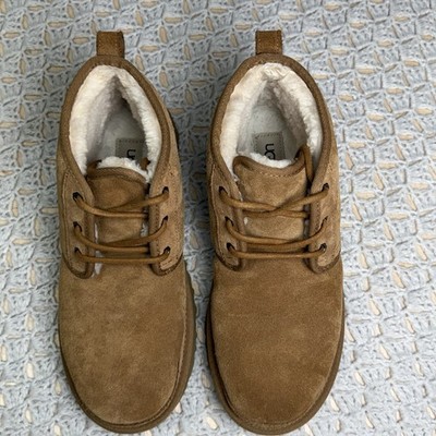 UGG Boots Neumen Chukka Mens 10 Chestnut Brown Lace Up  display picture 1