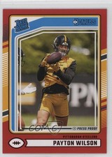 2024 Panini Donruss Rated Rookie Red Press Proof Payton Wilson #342 ib6