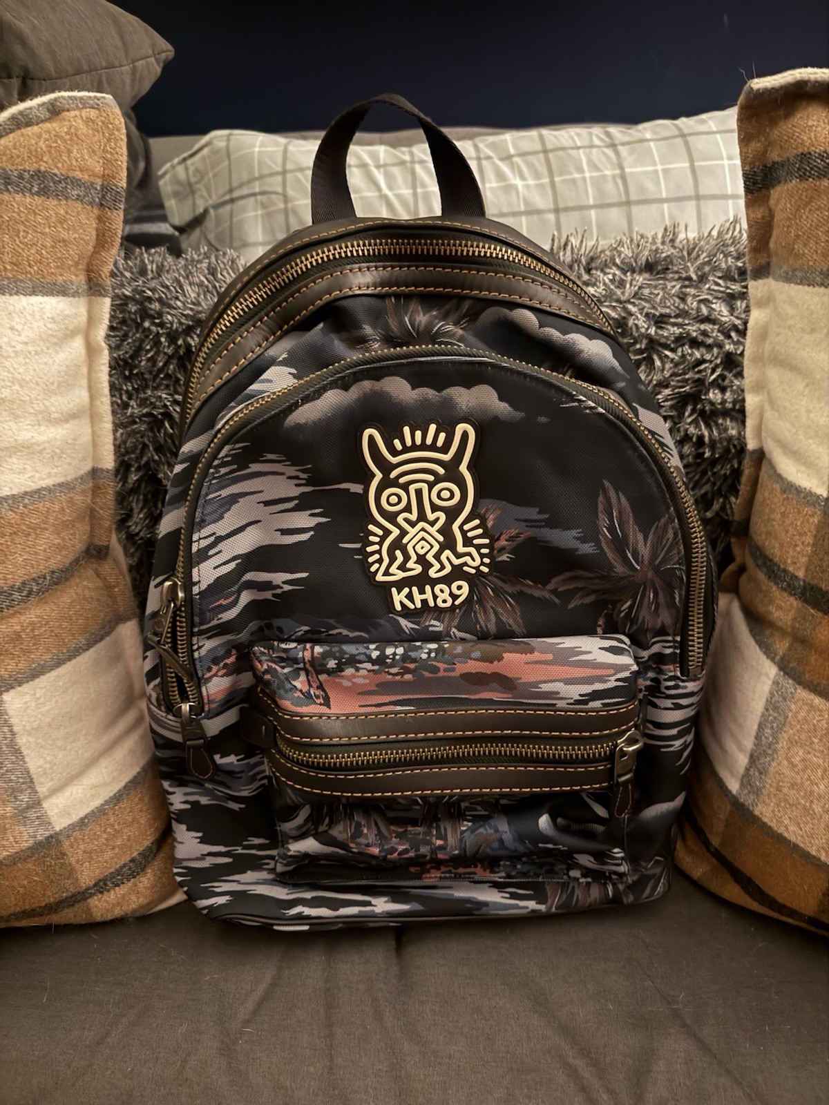 Coach Keith Haring Backpack. Great Condition. - image 1