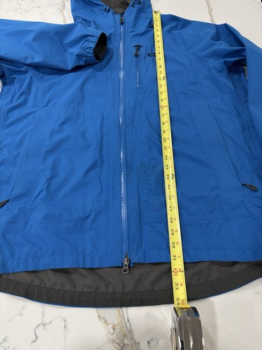 Outdoor Research Foray Gortex 3L Jacket Men's XXL Blue Rain Coat Shell Gorpcore - Picture 12 of 19
