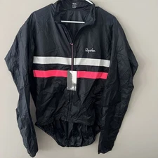 NEW WITH TAGS Rapha Men’s Brevet Flyweight Wind Jacket Size XXL Dark Navy