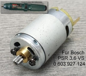 3,6 V DC Motor Johnson Werkzeugmotor Bosch PSR 3,6 VS Akkuschrauber Ersatzteil