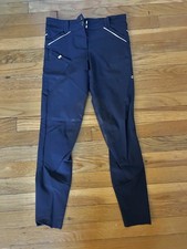 ForHorses Italy Girls Riding Breeches Navy Blue Size 14